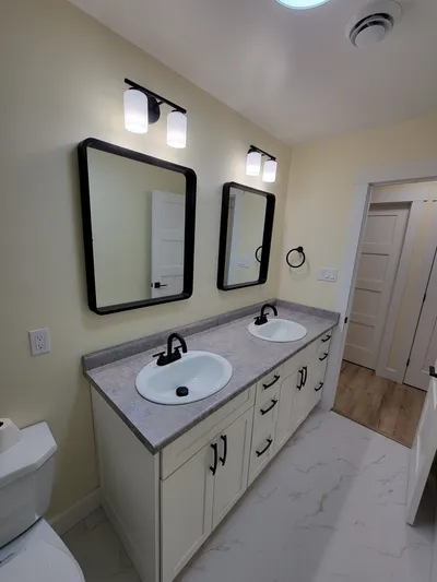 Bathroom in new unit
