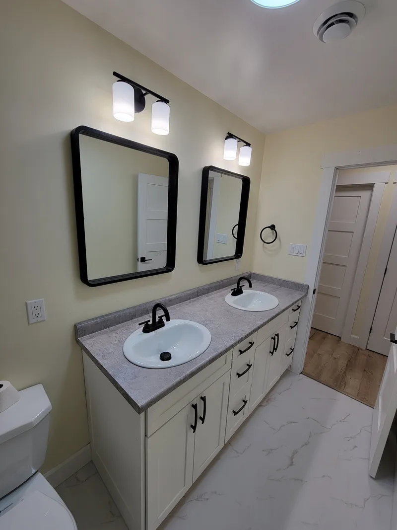 Bathroom in new unit
