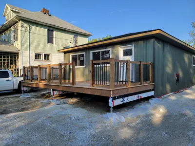 Front of duplex