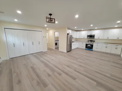 Kitchen in first unit