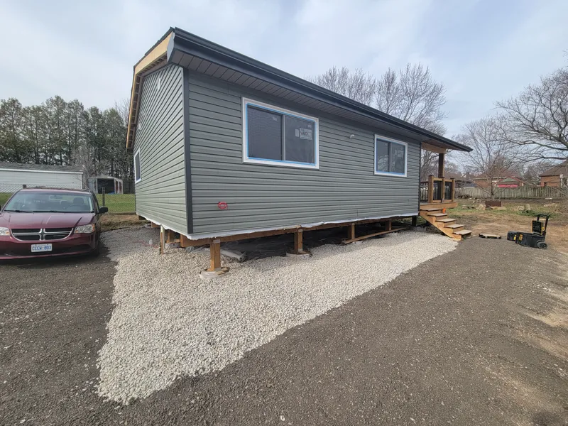 Side of house